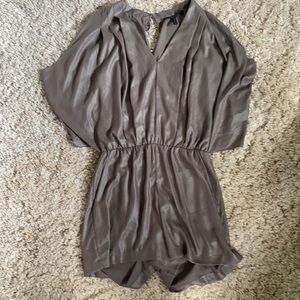 BCBG Maxazria Olive Green Romper Playsuit, S